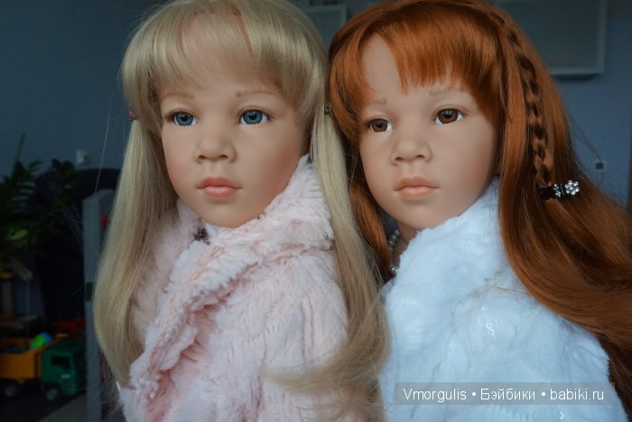 Голубая кровь. Куклы Gotz 2003 года Самира и Шанталь