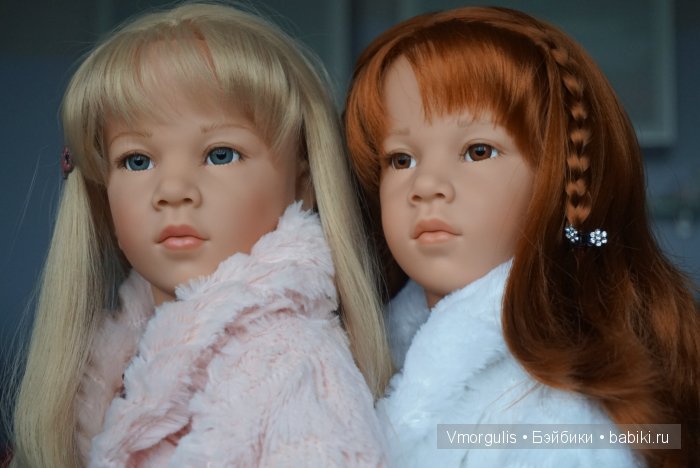 Голубая кровь. Куклы Gotz 2003 года Самира и Шанталь