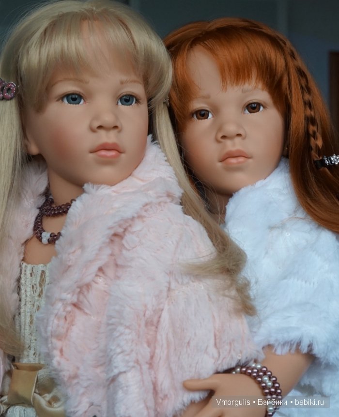 Голубая кровь. Куклы Gotz 2003 года Самира и Шанталь