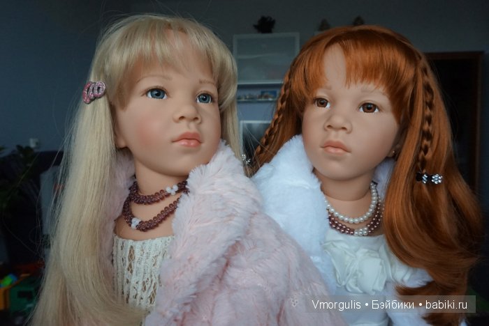 Голубая кровь. Куклы Gotz 2003 года Самира и Шанталь