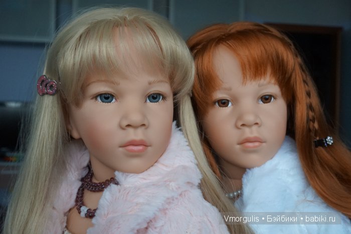 Голубая кровь. Куклы Gotz 2003 года Самира и Шанталь