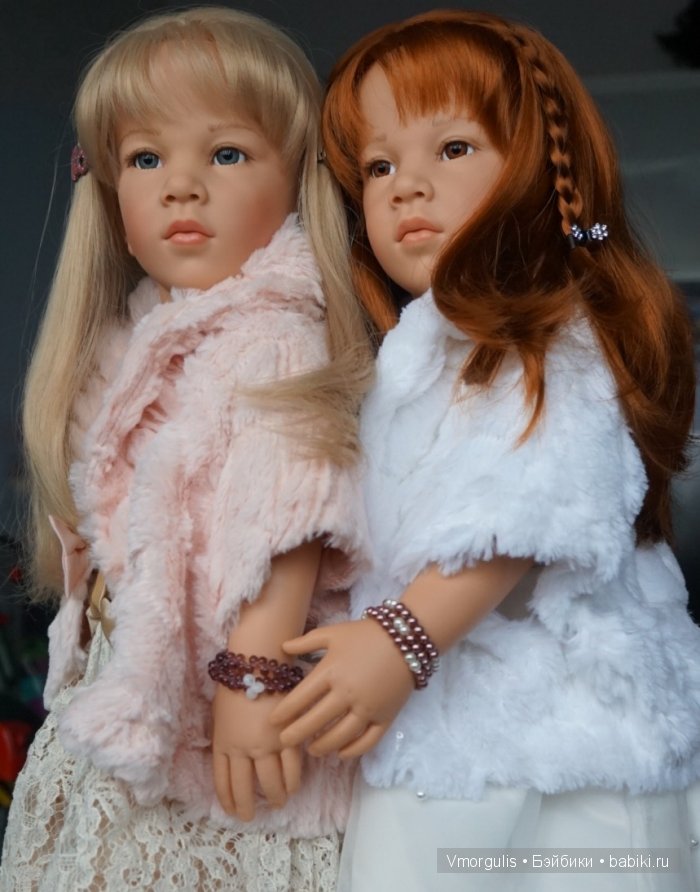 Голубая кровь. Куклы Gotz 2003 года Самира и Шанталь