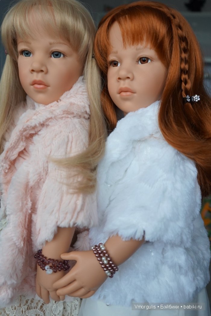 Голубая кровь. Куклы Gotz 2003 года Самира и Шанталь