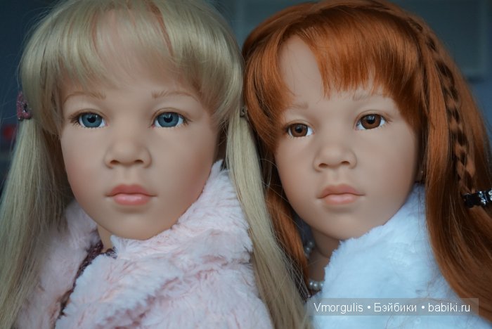 Голубая кровь. Куклы Gotz 2003 года Самира и Шанталь