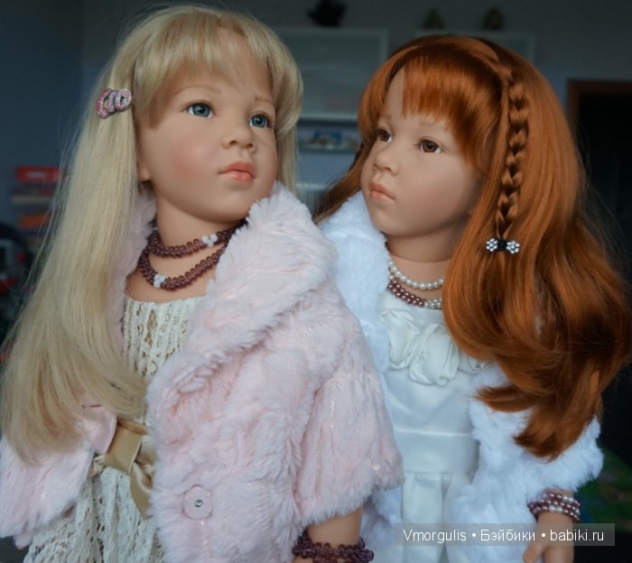 Голубая кровь. Куклы Gotz 2003 года Самира и Шанталь