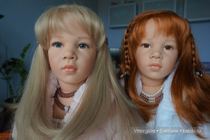 Голубая кровь. Куклы Gotz 2003 года Самира и Шанталь