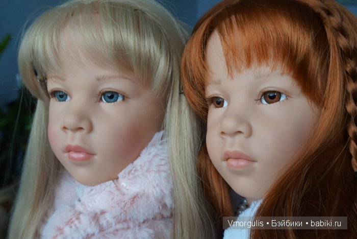 Голубая кровь. Куклы Gotz 2003 года Самира и Шанталь