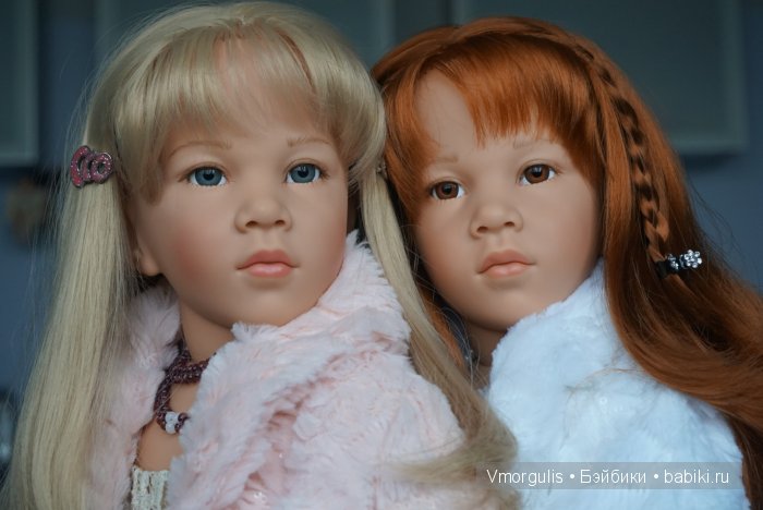 Голубая кровь. Куклы Gotz 2003 года Самира и Шанталь