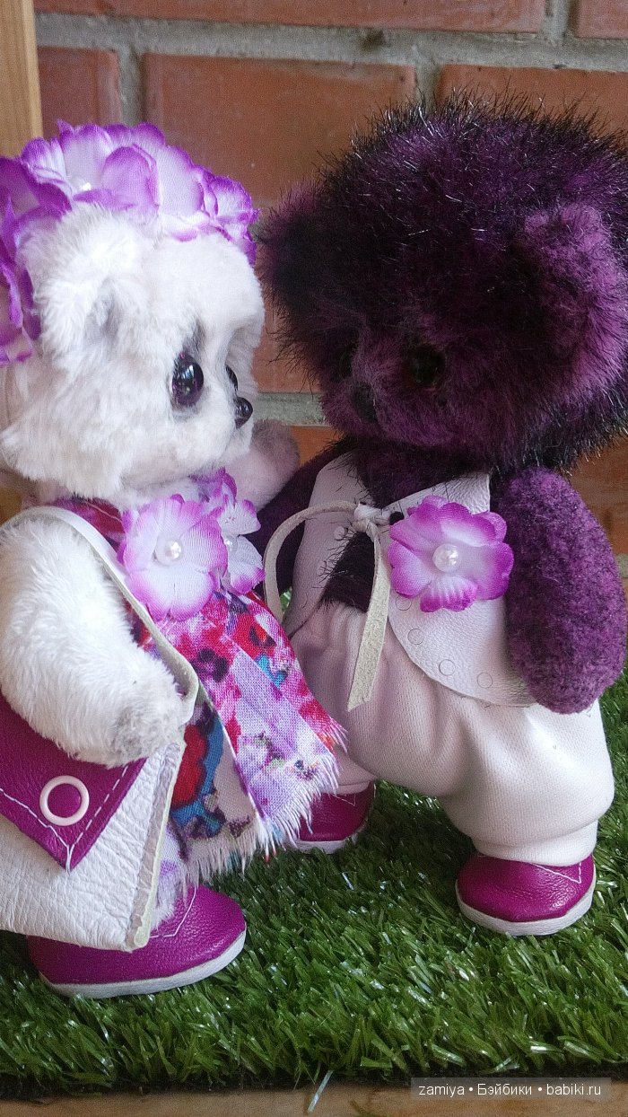 Мои парные мишки теддики — Авторские мишки Тедди и друзья: фото