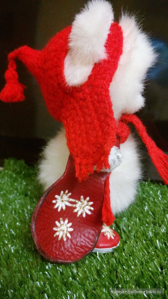 Олаф - мой новогодний мишка (фото 5)