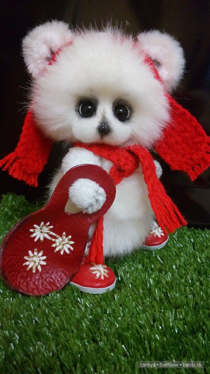 Олаф - мой новогодний мишка (фото 4)