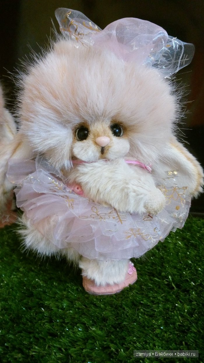 Мои парные зайки Лёлик и Лялька, игрушки ручной работы (фото 5)