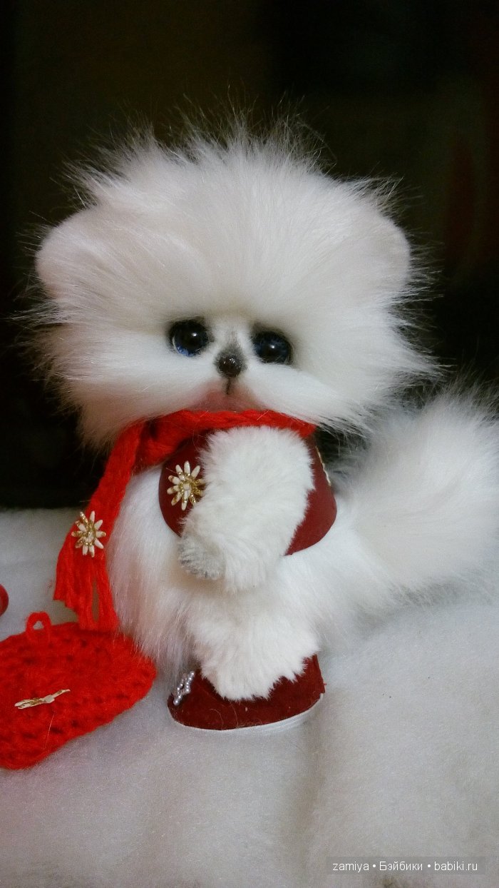 Лапус... Санта Лапус, игрушка ручной работы (фото 2)