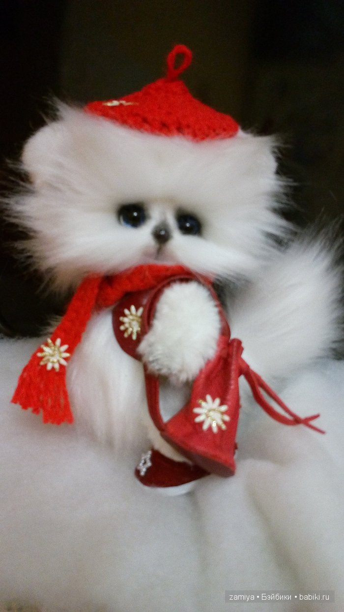 Лапус... Санта Лапус, игрушка ручной работы