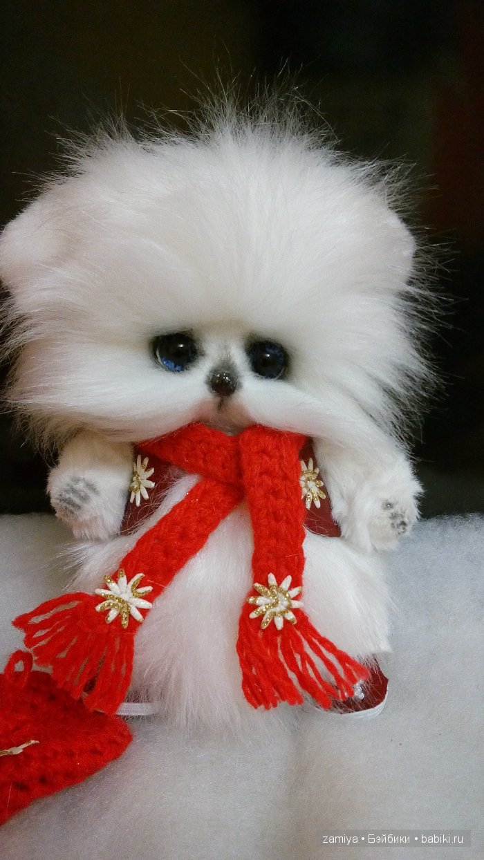 Лапус... Санта Лапус, игрушка ручной работы (фото 3)