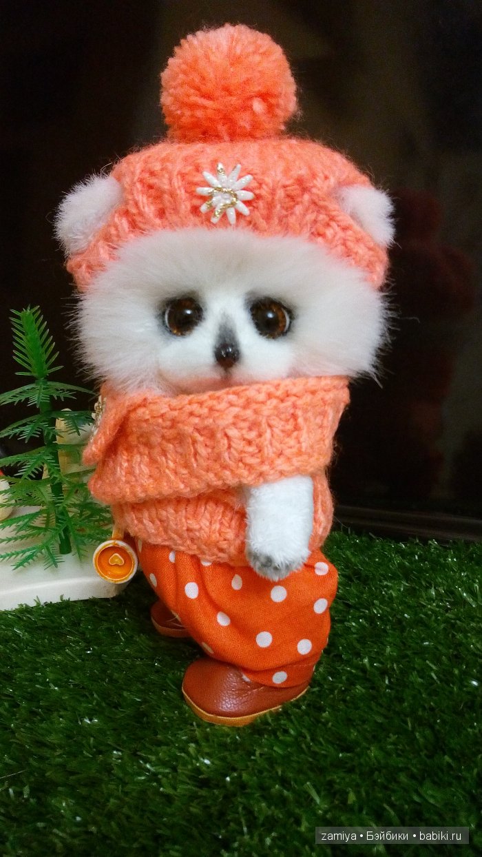 Предновогодний мишка тедди Лаки (фото 3)