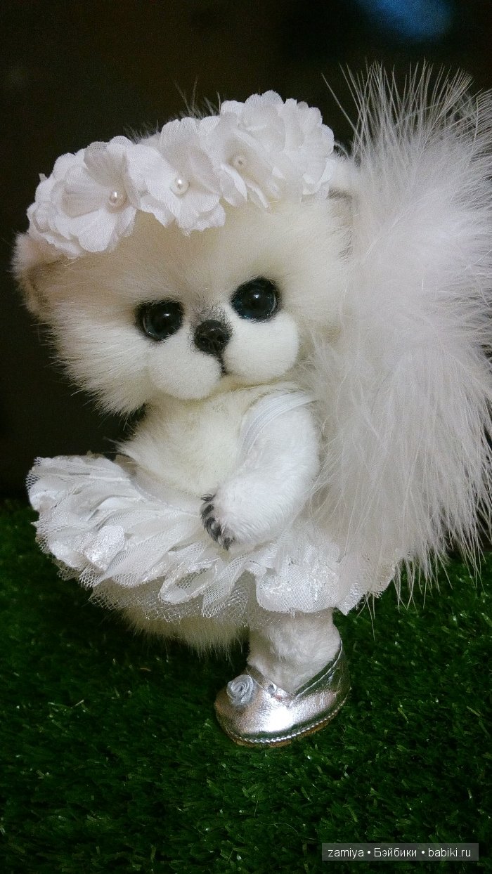 Энжи - мой Ангелочек мишка тедди (фото 3)