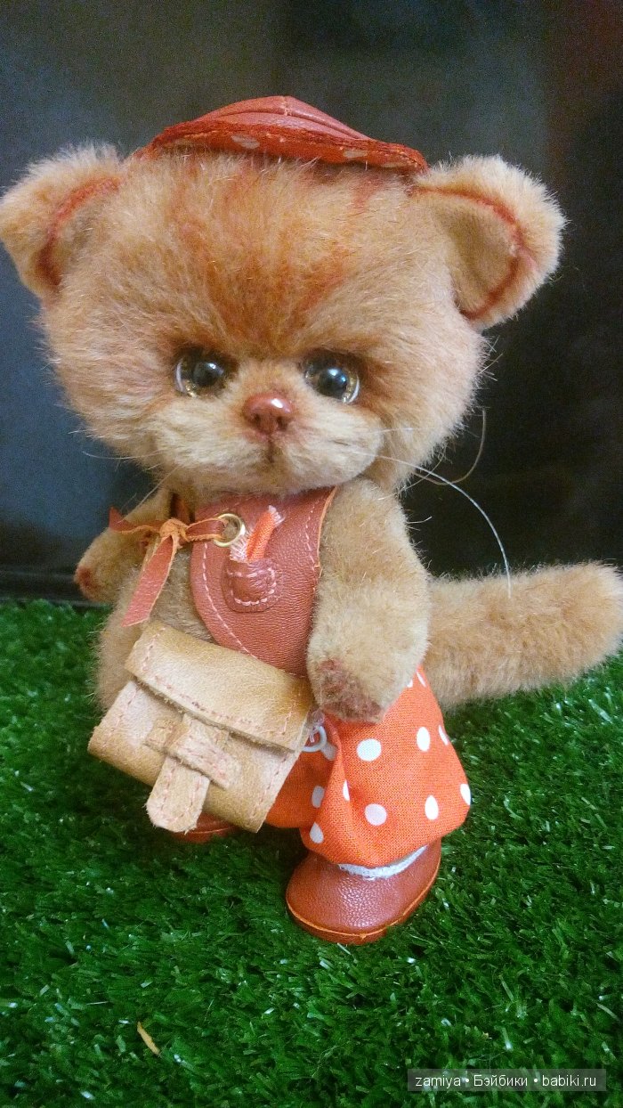 Симон - рыжий путешественник, игрушка ручной работы (фото 5)