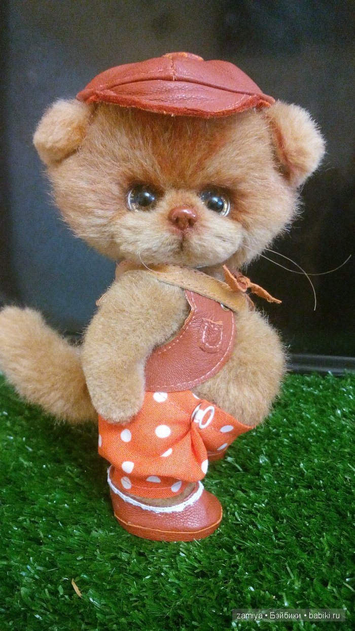 Симон - рыжий путешественник, игрушка ручной работы (фото 4)