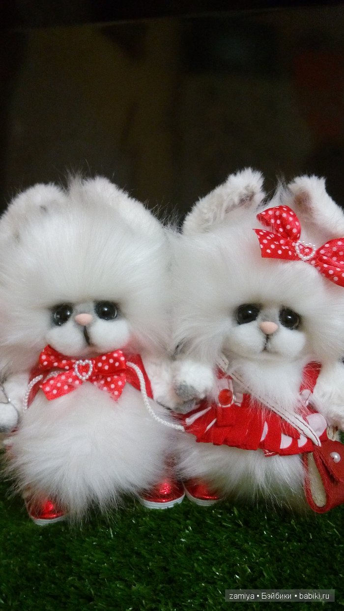 Мои Валентинки - Валя и Тим, игрушки ручной работы