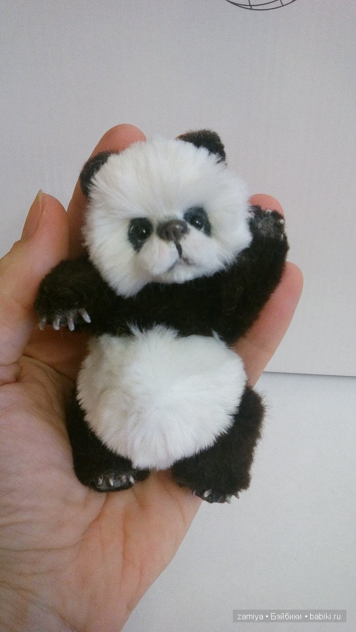 Минь По, весенняя пандочка. Мишка тедди