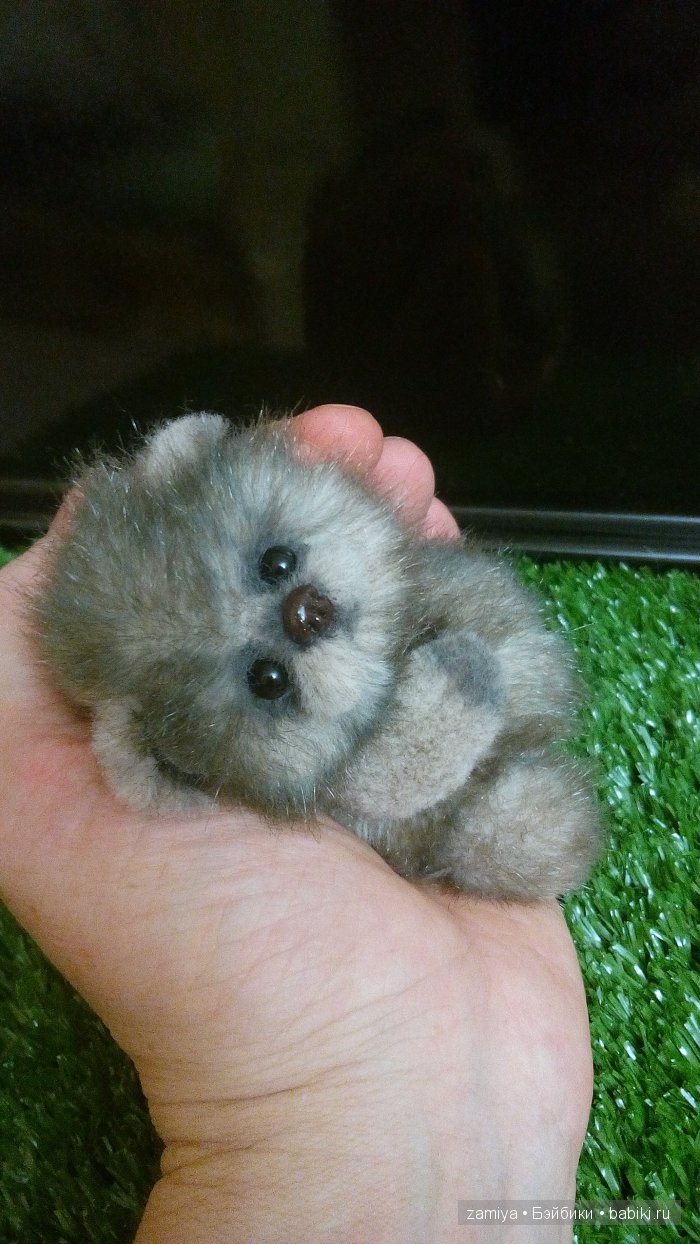 Малыш мишка тедди Пип 8 см очарования (фото 5)