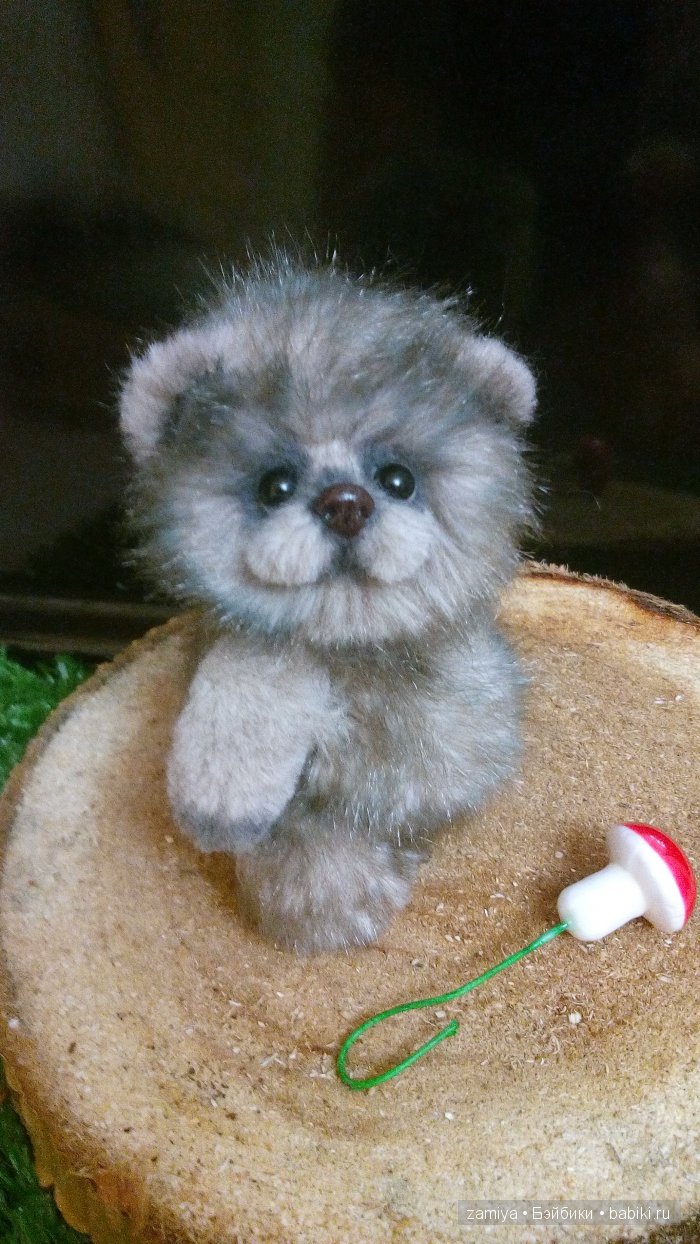 Малыш мишка тедди Пип 8 см очарования (фото 3)