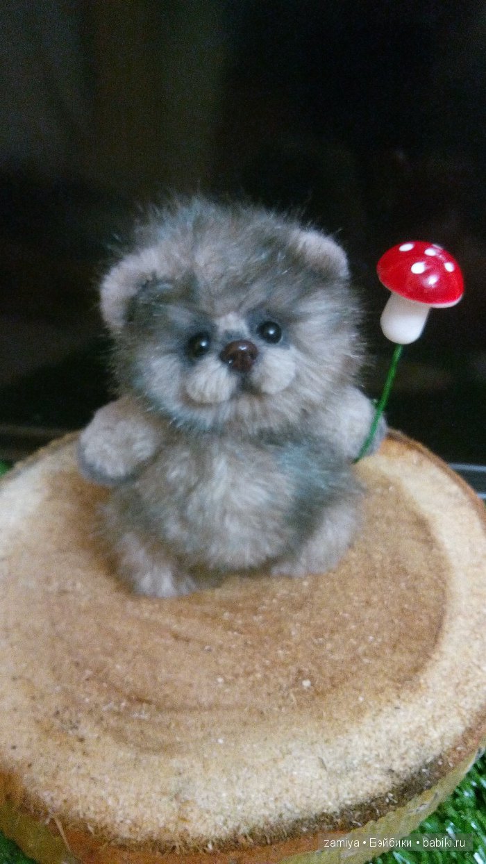 Малыш мишка тедди Пип 8 см очарования