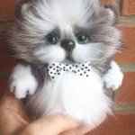 Васёк мой  котёнок толстячок. Игрушка  ручной работы