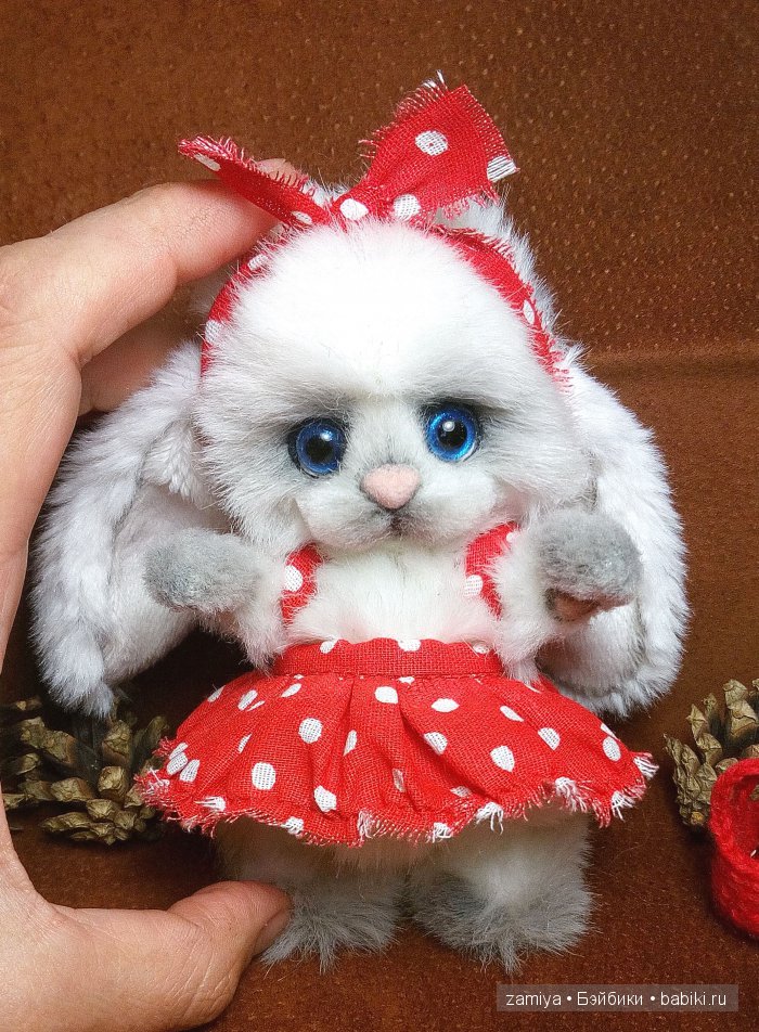 Маруся-хозяюшка, милая игрушка ручной работы (фото 3)