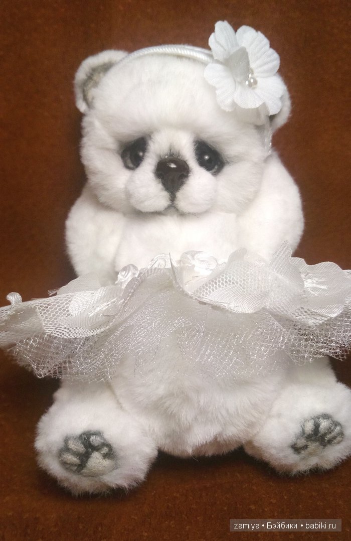 Ариэль - маленькая модница мишка тедди (фото 3)