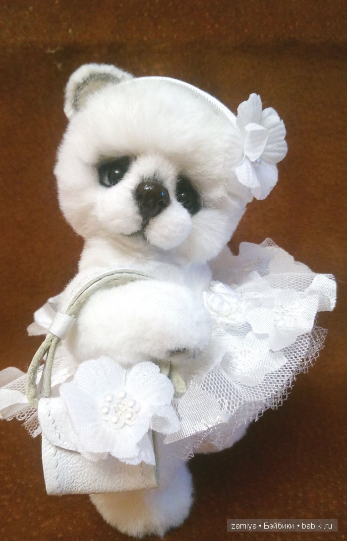 Ариэль - маленькая модница мишка тедди (фото 4)