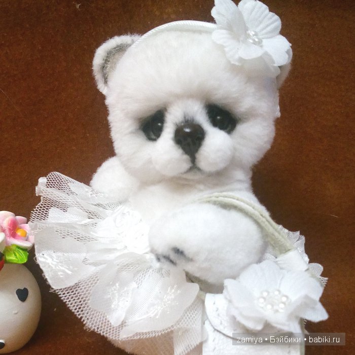 Ариэль - маленькая модница мишка тедди