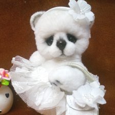 Ариэль - маленькая модница мишка тедди