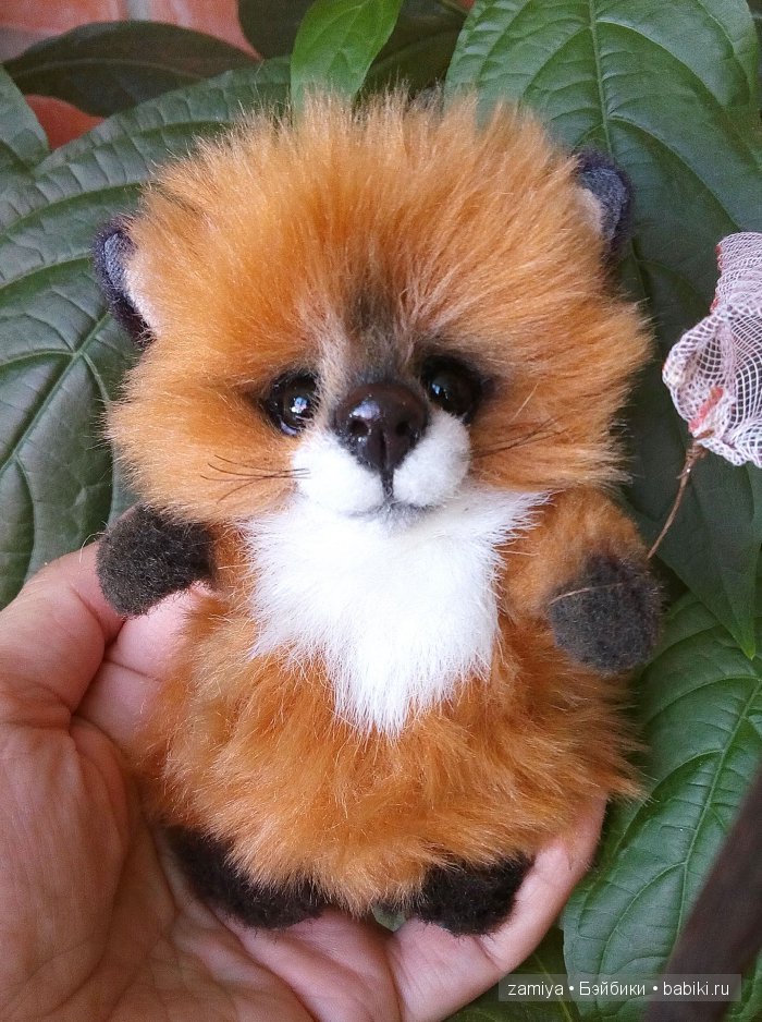 Веня - любитель охоты на бабочек. Игрушка ручной работы (фото 4)