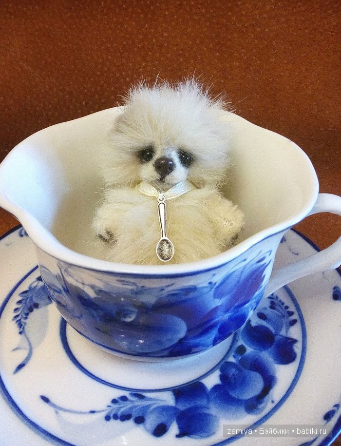 Одуванчик -мой самый маленький мишка тедди