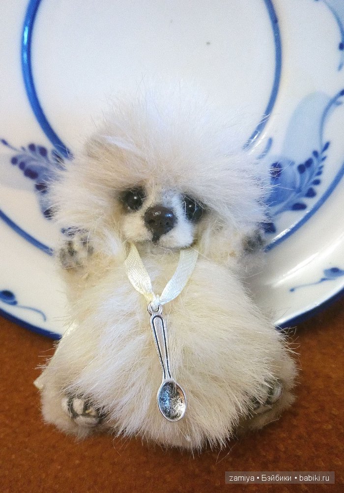 Одуванчик -мой самый маленький мишка тедди (фото 3)