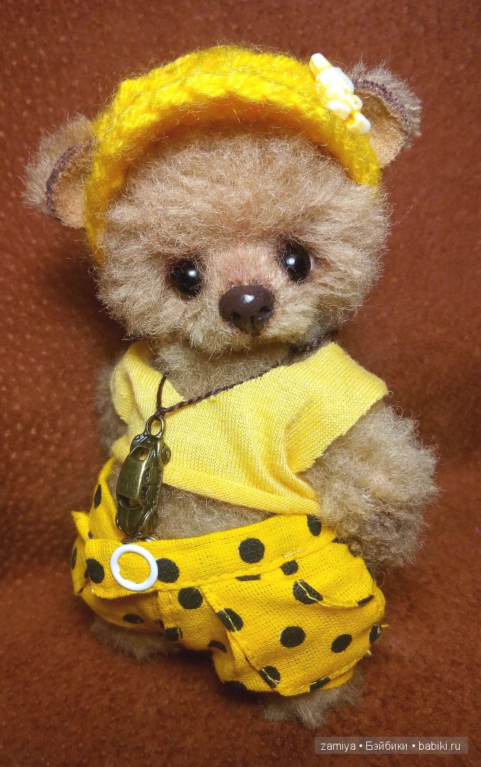 Мишка тедди Тимошка - забавный мальчуган