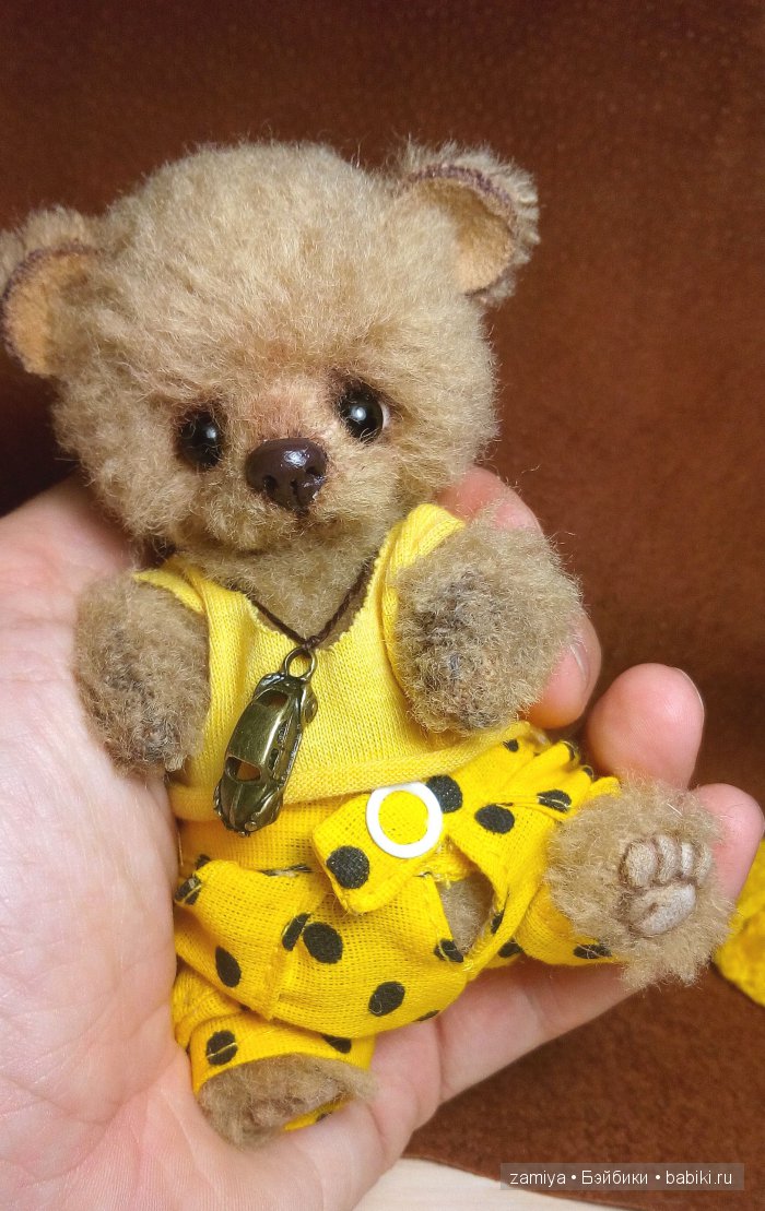 Мишка тедди Тимошка - забавный мальчуган (фото 3)