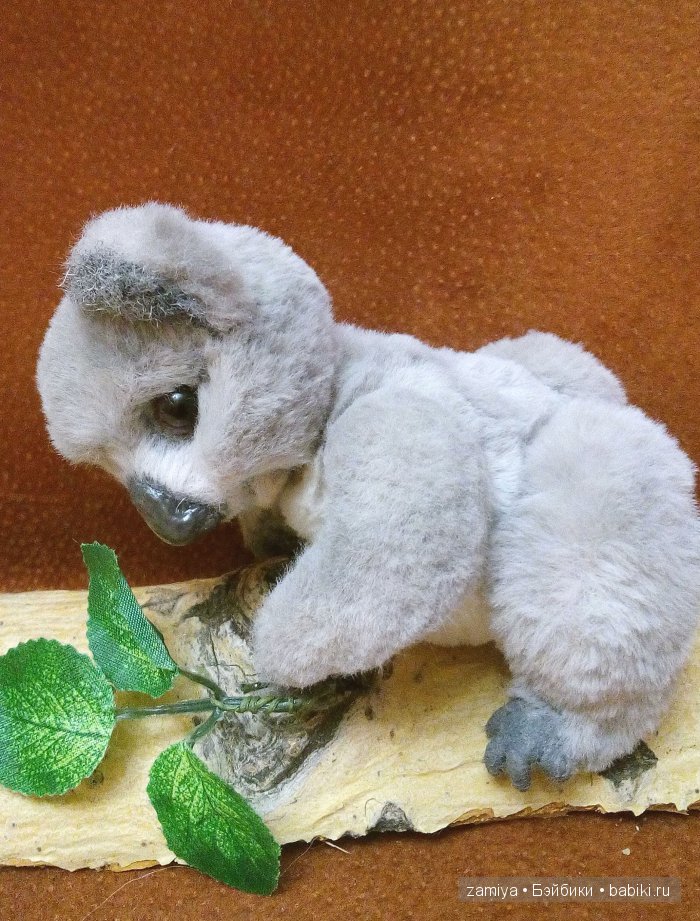 Флаффи - моя маленькая коала,игрушка ручной работы (фото 6)