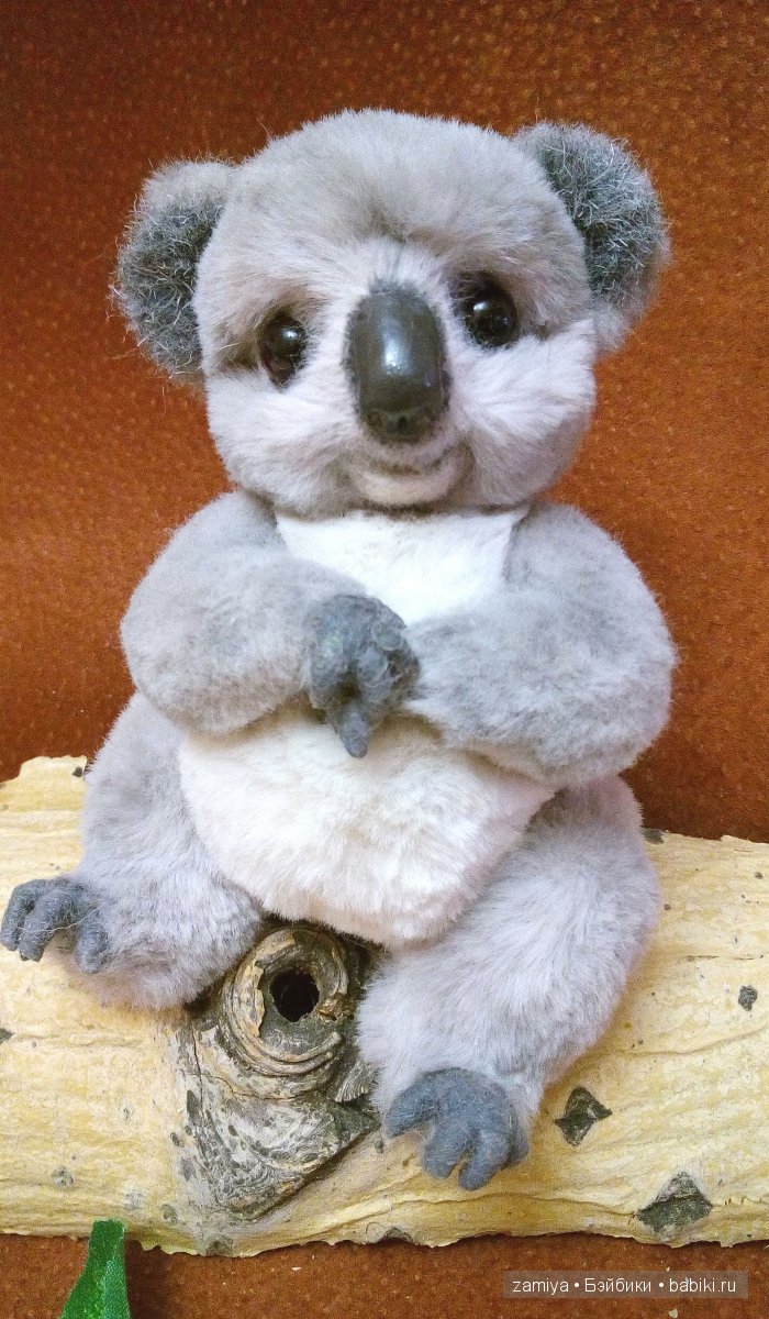 Флаффи - моя маленькая коала,игрушка ручной работы (фото 2)