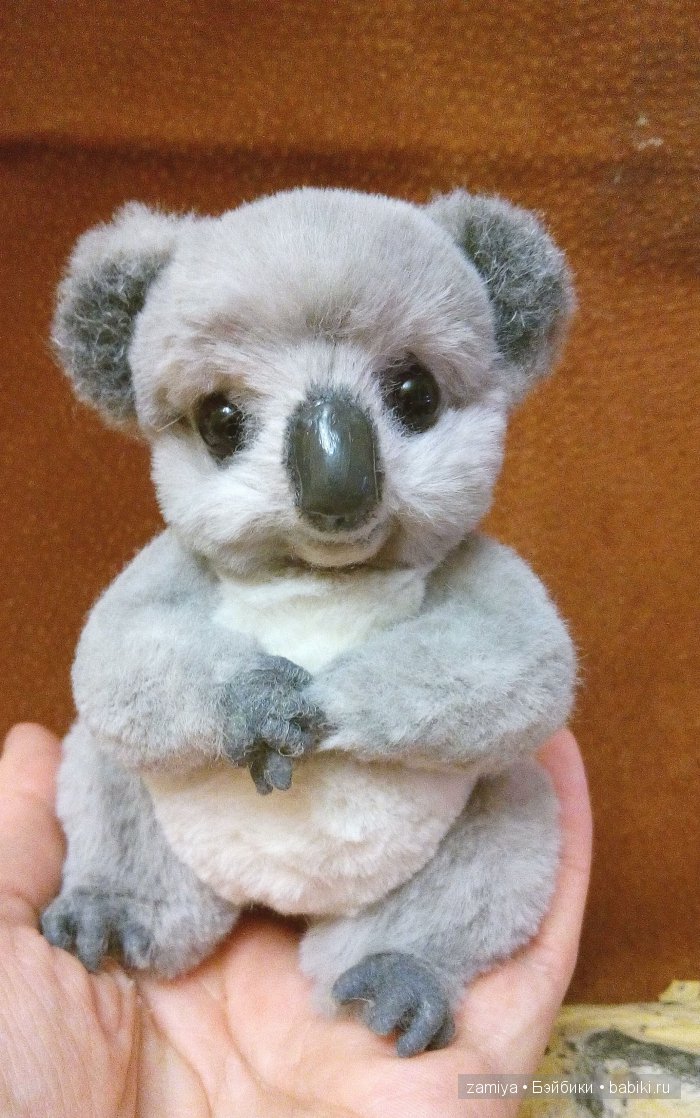 Флаффи - моя маленькая коала,игрушка ручной работы (фото 7)