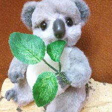 Флаффи - моя маленькая коала,игрушка  ручной работы