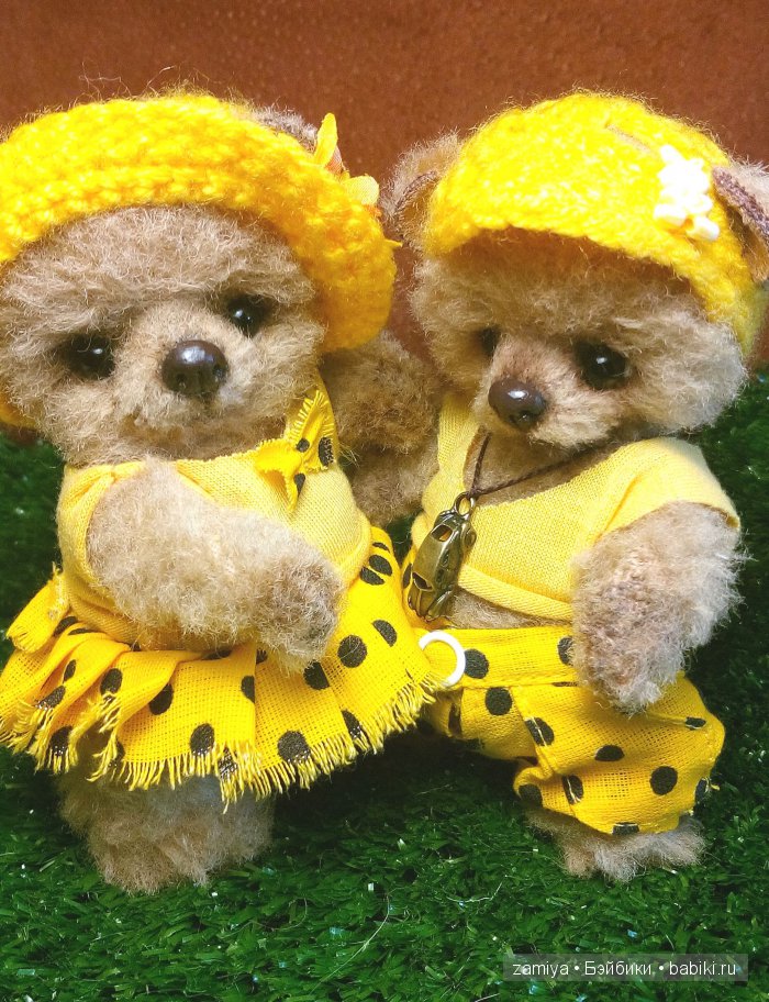 Туся, подружка для мишки тедди Тимошки (фото 5)