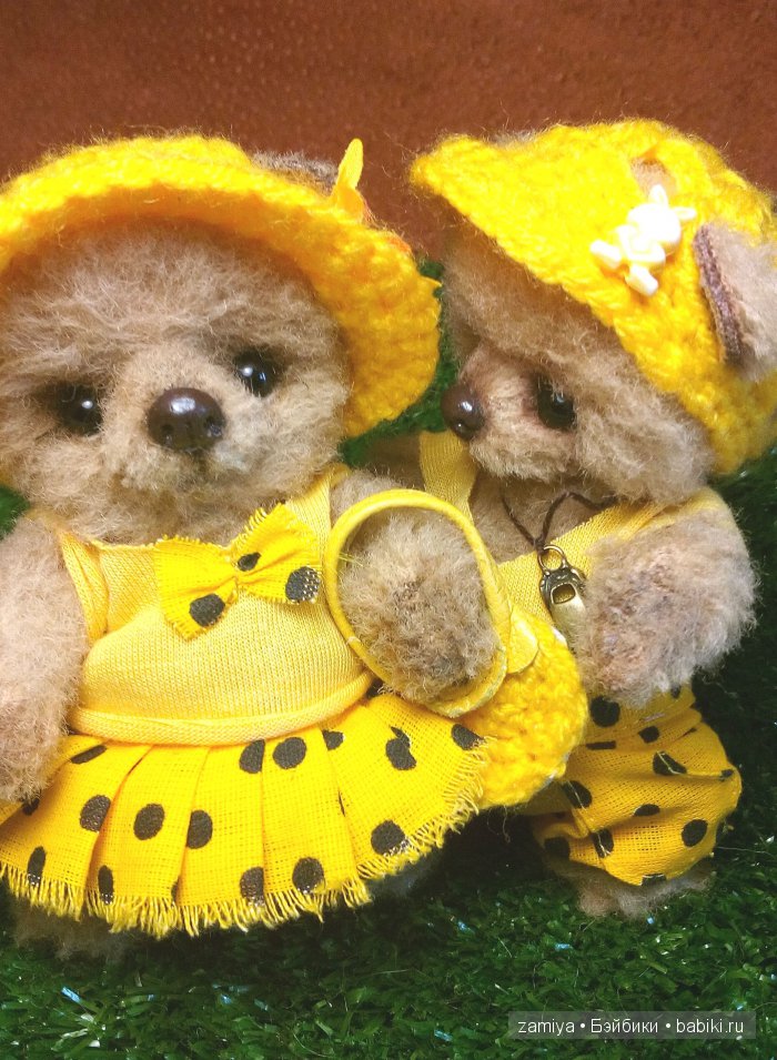 Туся, подружка для мишки тедди Тимошки (фото 8)