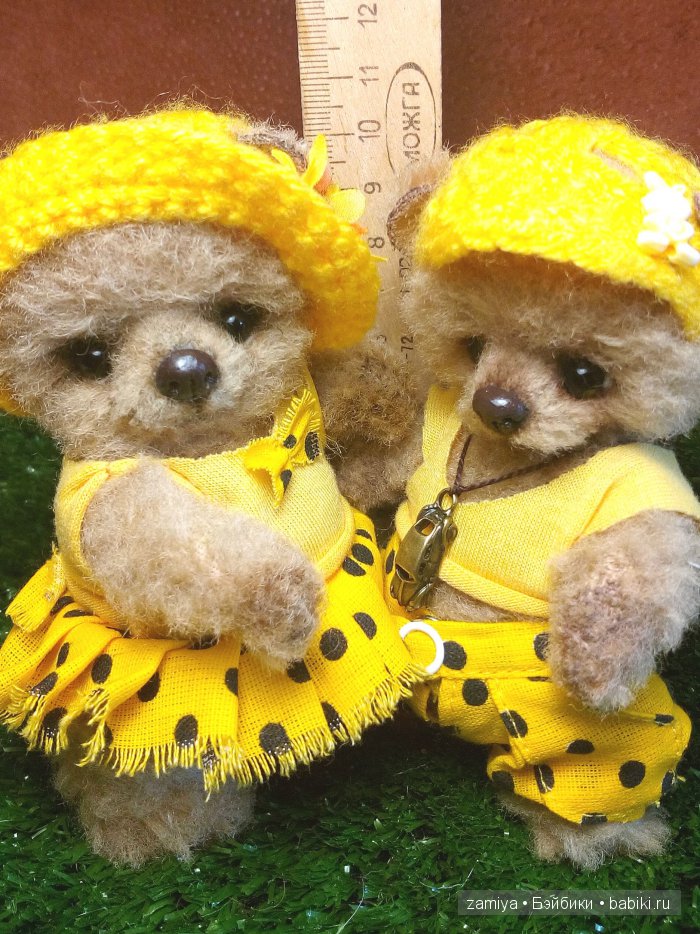 Туся, подружка для мишки тедди Тимошки (фото 6)