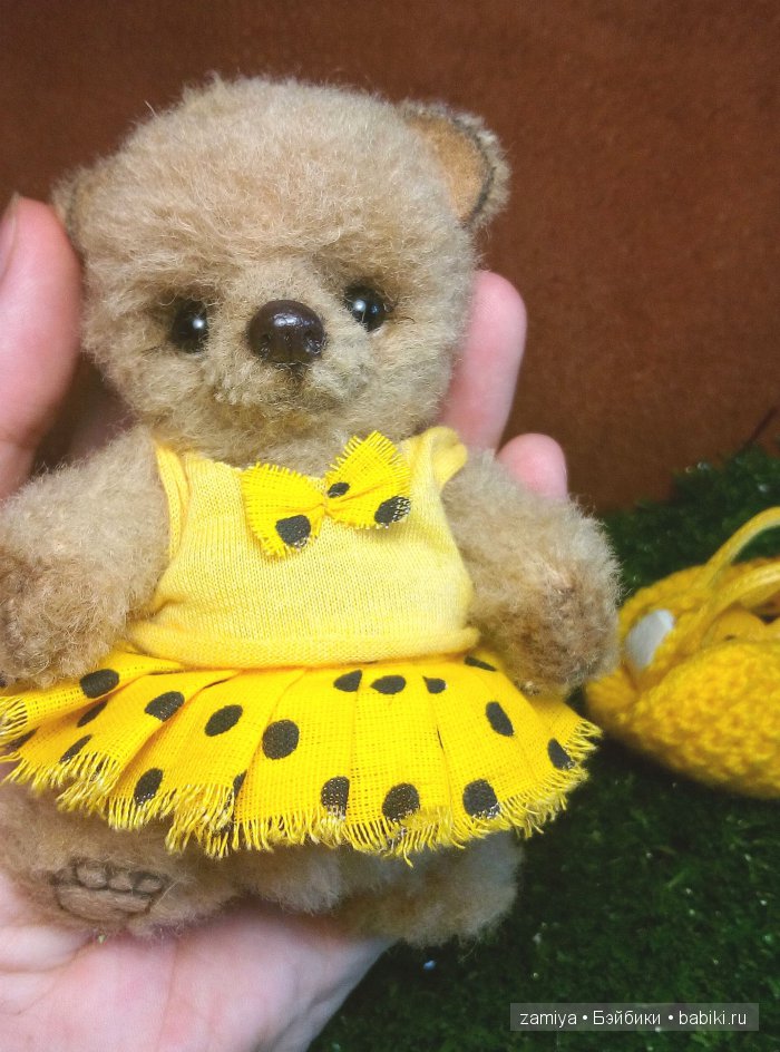 Туся, подружка для мишки тедди Тимошки (фото 3)