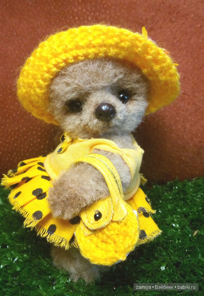 Туся, подружка для мишки тедди Тимошки (фото 2)