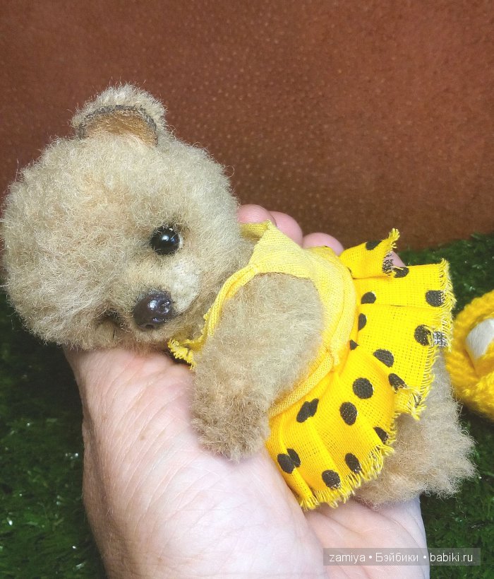 Туся, подружка для мишки тедди Тимошки (фото 4)