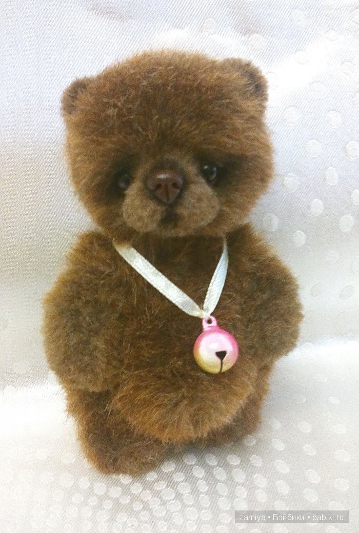 Бобби мой шоколадный малыш, мишка тедди